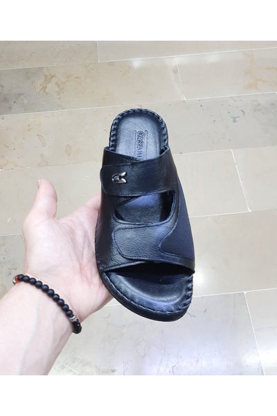 CASA DELLA Γυναικείες παντόφλες από γνήσιο δέρμα ορθοπεδικής μαλακής σόλας μασάζ Velcro (Hallux Valgus) Bone Protrusion Slippers