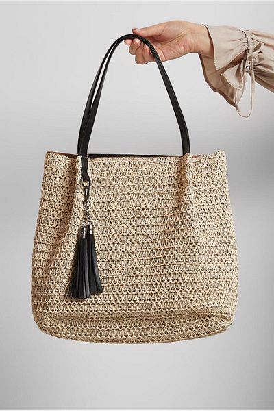 Alvina Alvi̇na Wicker Bag 2179