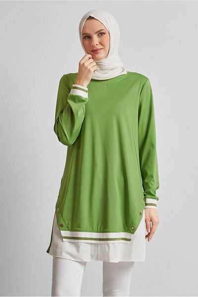 Alvina Garnished Tesetture Tunic 44645