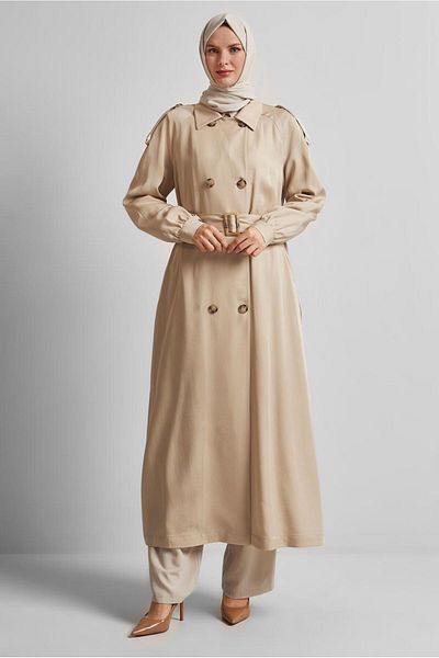 Alvina Belted Trench Coat 10964