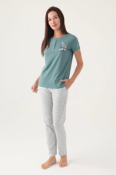 Arnetta ΓΥΝΑΙΚΕΙΟ ΣΕΤ ΔΥΟ ΤΕΜΑΧΙΩΝ - ΠΑΣΤΕΛ ΠΡΑΣΙΝΟ