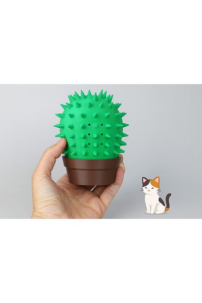 Owl Global Cute Cactus Shaped Cat Scratcher – Wall Mountable Design