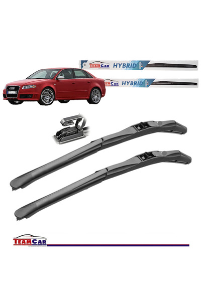 TEAMCAR Ομάδα Αυτοκινήτων ®   Υαλοκαθαριστήρες Audi A4 B7 (2004–2008) – Υβριδ...