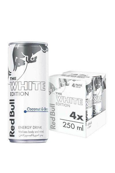 Red Bull Energy Drink Coconut Flavor 250 ml ×4 Pieces