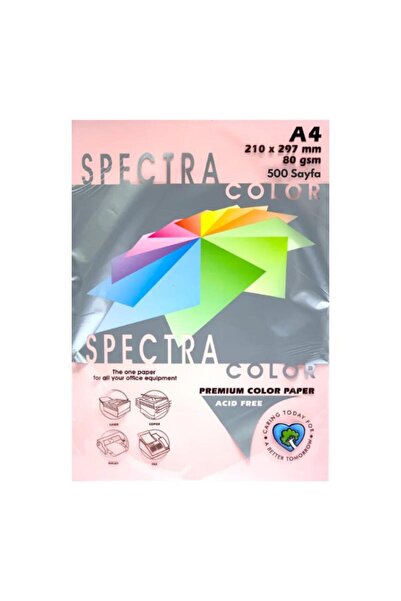 Elit Rulo A4 Color Copy Paper 80 Gr 1 Pack 500 Sheets - Pink