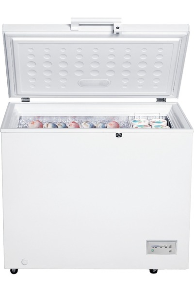 Edison Horizontal Freezer Defrost Edison, 251 Liters, 8.9 ft, EDCF-251 - White