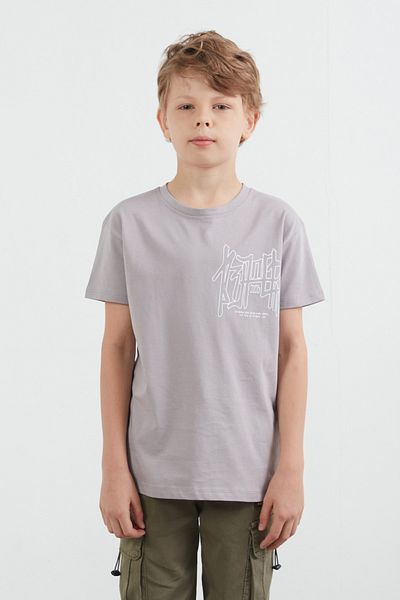 Fulla Moda Μπλουζάκι για αγόρι με στάμπα από 100% βαμβάκι