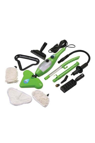 Generic 5-In-1 X5 Elite Steam Vapor Spray Mop Green/White/Black