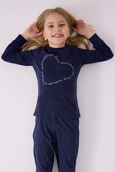 Arnetta Mother and Daughter Double Set - Dark Blue