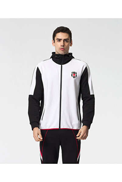 Kartal Yuvası BEŞİKTAŞ UNISEX FERMUARLI KAPÜŞONLU SWEATSHIRT 7525219T3