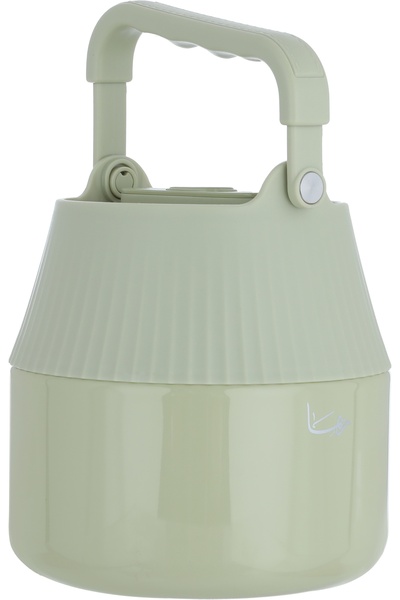 Alsaif Gallery Reema Steel Saif Gallery Thermos, 1 Liter - Willow Green