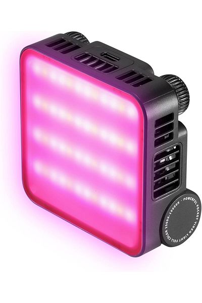 ZHIYUN مصباح LED ZHIYUN CINEPEER CM15 - صغير الحجم، RGB 15 واط