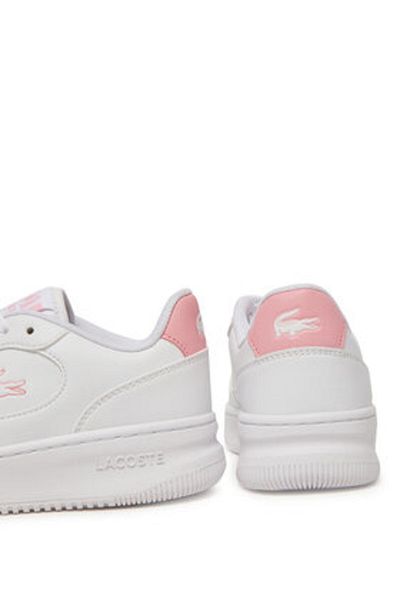 Lacoste Teniși albi pentru fete LACOSTE-748SUJ0003 1Y9 WHT/LT PNK