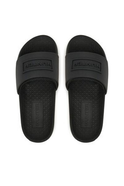 Hunter Women's, Men's, Unisex Flip-flops black HUNTER-HFRU0006251 BLACK