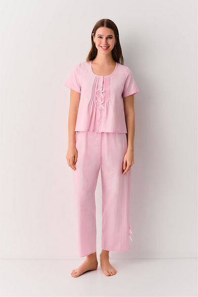 SUWEN Candy Masculine Pajama Set
