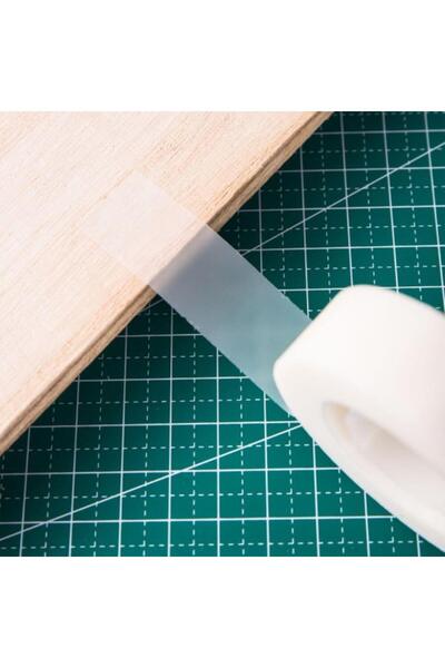 Deli Bandă adezivă transparentă, 18 mm x 27 m