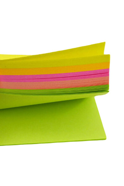 Noki 12 Pcs Memo Cube Neon 100 Sheets No: 12042