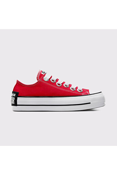 Converse Chuck Taylor All Star Lift Kadın Kırmızı Platform Sneaker