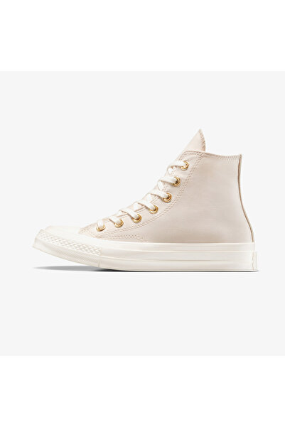Converse Chuck 70 Metallic Patch Unisex Krem Sneaker