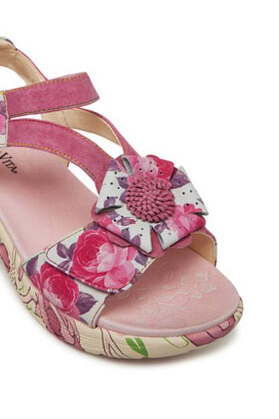 LAURA VITA Sandale roz pentru femei LAURA VITA-SANAO 04 LILAS