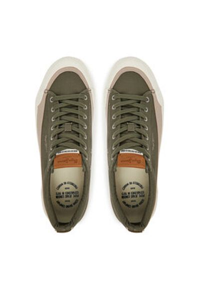 Pepe Jeans Teniși bărbați multicolori PEPE JEANS-PMS31075 716ARMY GREEN