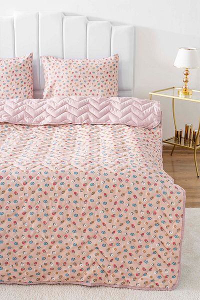 Rivaİstanbul Rossie Quilted Double Cotton Pique & Bedspread