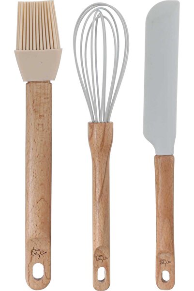 Generic أدوات الملاعق الخشبية من معرض السيف، ثلاثة أنواع - خشبية