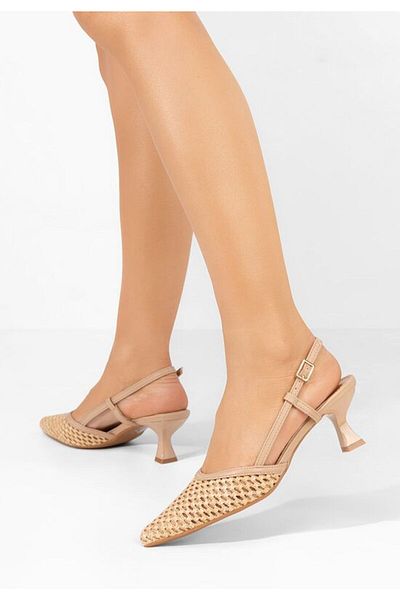 B T Shoes Slingback Gaynelle bej