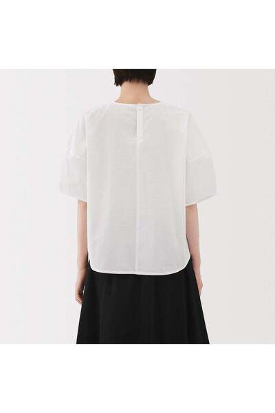 Muji Cool Touch Short Sleeve Blouse