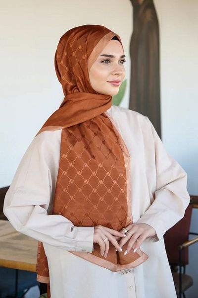Armine Trend Monogram Σαλί 2