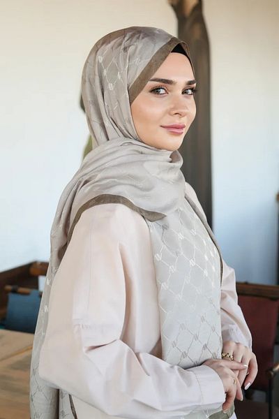 Armine Trend Monogram Σαλί 2