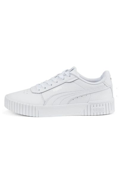 Puma Carina 2.0 Women's Sneakers385849-02 White-white-silver