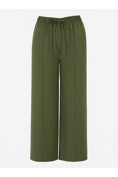 ALİA Plus Size Trousers - Khaki - Alia