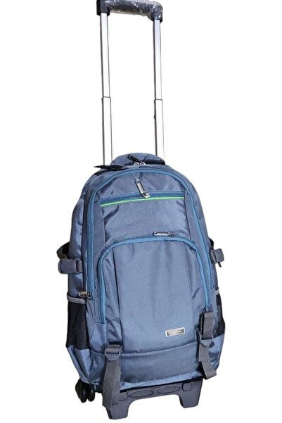 MASTER PACK Lux Çekçekli Tekerlekli , Dağcı Seyahat Laptop Bölmeli , Sırt Çantası