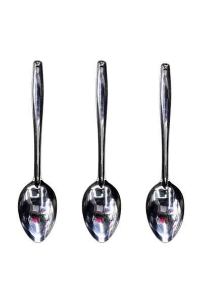 Blusmart Set 3 linguri pentru sos, Metal, Argintiu