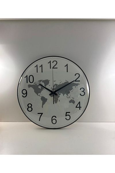 DEC14 Wall clock with a distinctive and modern design, diameter 40 cm.