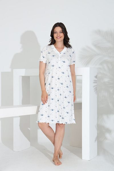 Evia Rochie de vară pentru femei Angelique Bamboo cu mânecă scurtă 22527