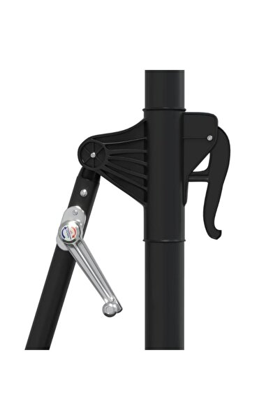 ENGERWALL Clini sun umbrella with crank, diameter 3m, cream color with stand included