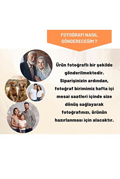 İNDİGO TAKI Işıklı Kutuda Fotoğraflı Açılabilir Kalp Altın Kaplama Gümüş Kolye