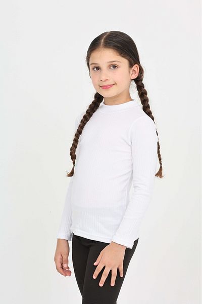 Toontoy Girl's School Turtleneck T-Shirt