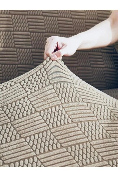 coverbox Maderin Elastic 3 Seater Sofa Cover Sofa Cover Sofa Bed Cover 1 Piece