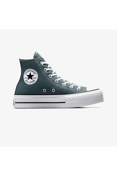 Converse Converse Chuck Taylor All Star Lift Unisex Yeşil Platform Sneaker