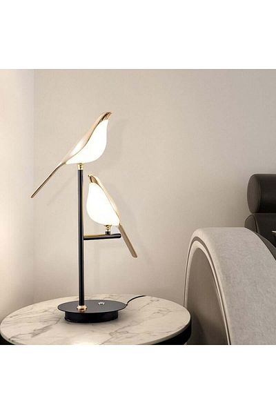 Siera Dove Gold Lampshade T624