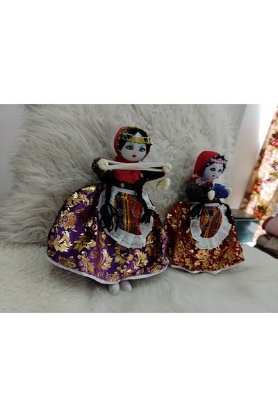 ŞAHMERDANOĞLU Handmade Large Size Yeşilhisar-Onion Doll, Magnificent Toys for Girls 16