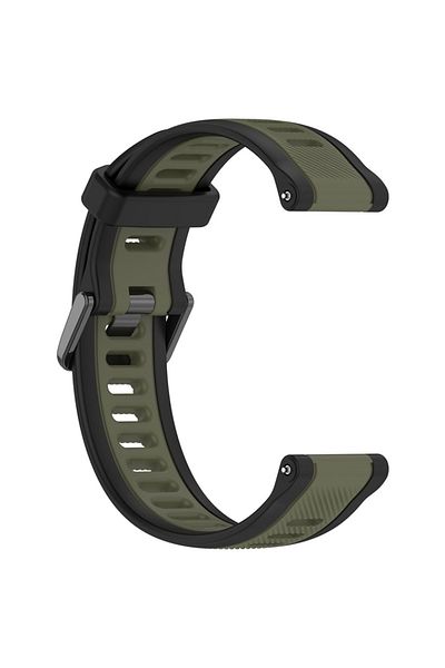 SKYDDAR INNOVATION Silicone Strap for Huawei Watch GT 2 /GT 2 Pro/GT 3 Pro /Ultimate, Xiaomi Watch S1, W053 - Khaki