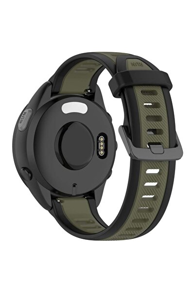 SKYDDAR INNOVATION Curea din silicon pentru Huawei Watch GT 2 /GT 2 Pro/GT 3 Pro /Ultimate, Xiaomi Watch S1, W053 - Kaki