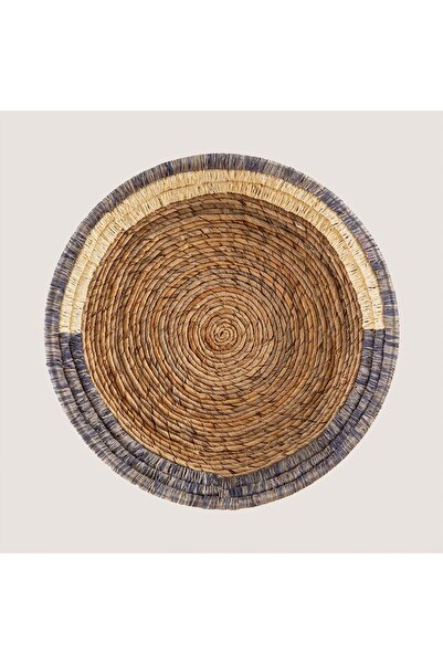 Chakra Hufra Duvar Dekoru Natural-Lacivert