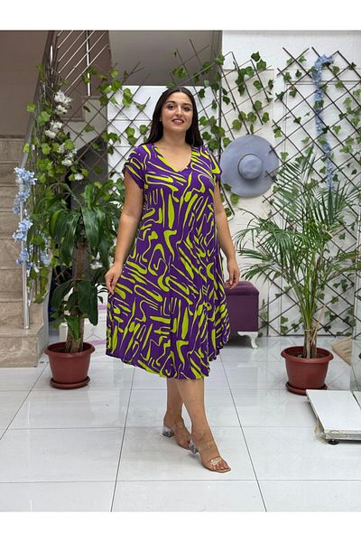 Punta Otantik Pss12224 Viscose Magic Dress