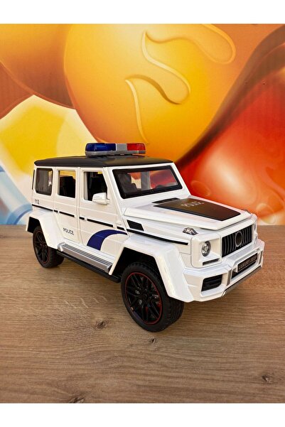 scntoys سيارة مرسيدس G65 موديل Diecast سيارة شرطة مرسيدس الفاخرة تفتح جميع ال...