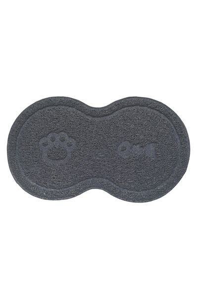 OEM Pet feeding mat for bowls, gray